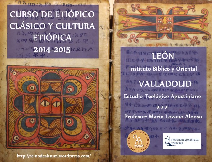 Curso de Etiópico León y Valladolid